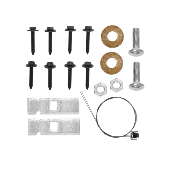 Trailer Tow Hitch Hardware Fastener Kit For 23-24 Honda Accord 1-1/4" Towing Receiver Class 1