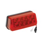 Wesbar Wrap-Around LED Waterproof Trailer Taillights 8-Function 7-Function Over 80in Left/Roadside + Right/Curbside