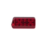 Wesbar Wrap-Around LED Waterproof Trailer Taillights Left + Right Side 8 Function Driver + 7 Function Passenger Side