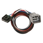 For 2017-2017 Tiffin Zephyr Motorhome Tekonsha Voyager Brake Control + Generic BC Wiring Adapter By Tekonsha