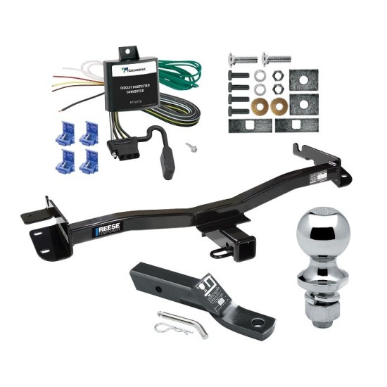 Reese Trailer Tow Hitch For 98-03 Toyota Sienna Complete Package w/ Wiring and 1-7/8" Ball