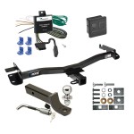 Reese Trailer Tow Hitch For 98-03 Toyota Sienna Deluxe Package Wiring 2" Ball Mount and Lock