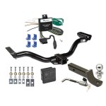 Reese Trailer Tow Hitch For 00-04 Nissan Xterra Deluxe Package Wiring 2" Ball Mount and Lock