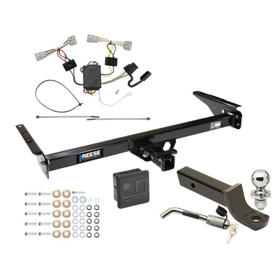 Reese Trailer Tow Hitch For 93-98 Toyota T100 Deluxe Package Wiring 2" Ball Mount and Lock