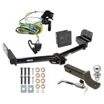 Reese Trailer Tow Hitch For 02-03 Ford Explorer 4 Dr. Mountaineer 03-04 Aviator Deluxe Package Wiring 2" Ball Mount and Lock