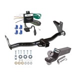 Reese Trailer Tow Hitch For 02-03 Isuzu Axiom w/Under Vehicle Spare Complete Package w/ Wiring and 2" Ball