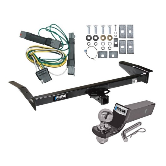 Reese Trailer Tow Hitch For 92-97 Ford Crown Victoria Mercury Grand Marquis Complete Package w/ Wiring and 2" Ball