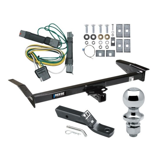 Reese Trailer Tow Hitch For 92-97 Ford Crown Victoria Mercury Grand Marquis Complete Package w/ Wiring and 1-7/8" Ball