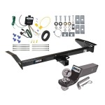 Reese Trailer Tow Hitch For 98-09 Ford Crown Victoria 81-11 Lincoln Town Car 98-11 Mercury Grand Marquis 03-04 Marauder Complete Package w/ Wiring and 2" Ball