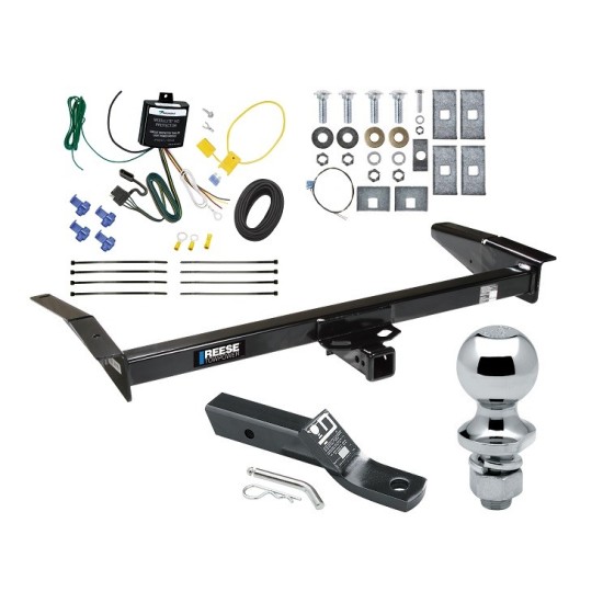 Reese Trailer Tow Hitch For 98-09 Ford Crown Victoria 81-11 Lincoln Town Car 98-11 Mercury Grand Marquis 03-04 Marauder Complete Package w/ Wiring and 1-7/8" Ball