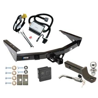 Reese Trailer Tow Hitch For 2000 Toyota Tundra without Factory Towable Bumper Deluxe Package Wiring 2" Ball Mount and Lock