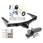 ReeseTrailer Tow Hitch For 03-06 Toyota Tundra without Factory Towable Bumper Complete Package w/ Wiring and 2" Ball