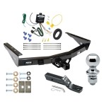 ReeseTrailer Tow Hitch For 03-06 Toyota Tundra without Factory Towable Bumper Complete Package w/ Wiring and 1-7/8" Ball