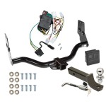 Reese Trailer Tow Hitch For 96-04 Nissan Pathfinder 97-03 Infiniti QX4 Deluxe Package Wiring 2" Ball Mount and Lock