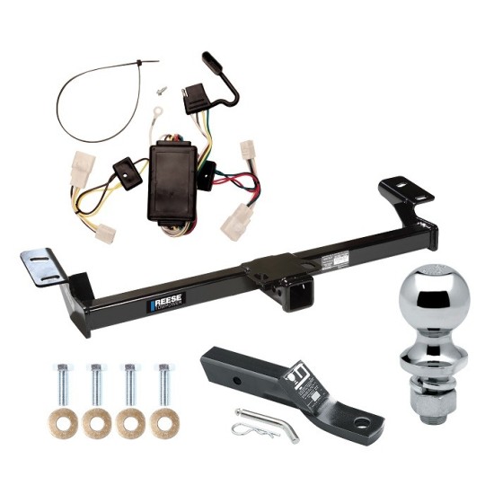 Reese Trailer Tow Hitch For 96-00 Toyota RAV4 Complete Package w/ Wiring and 1-7/8" Ball