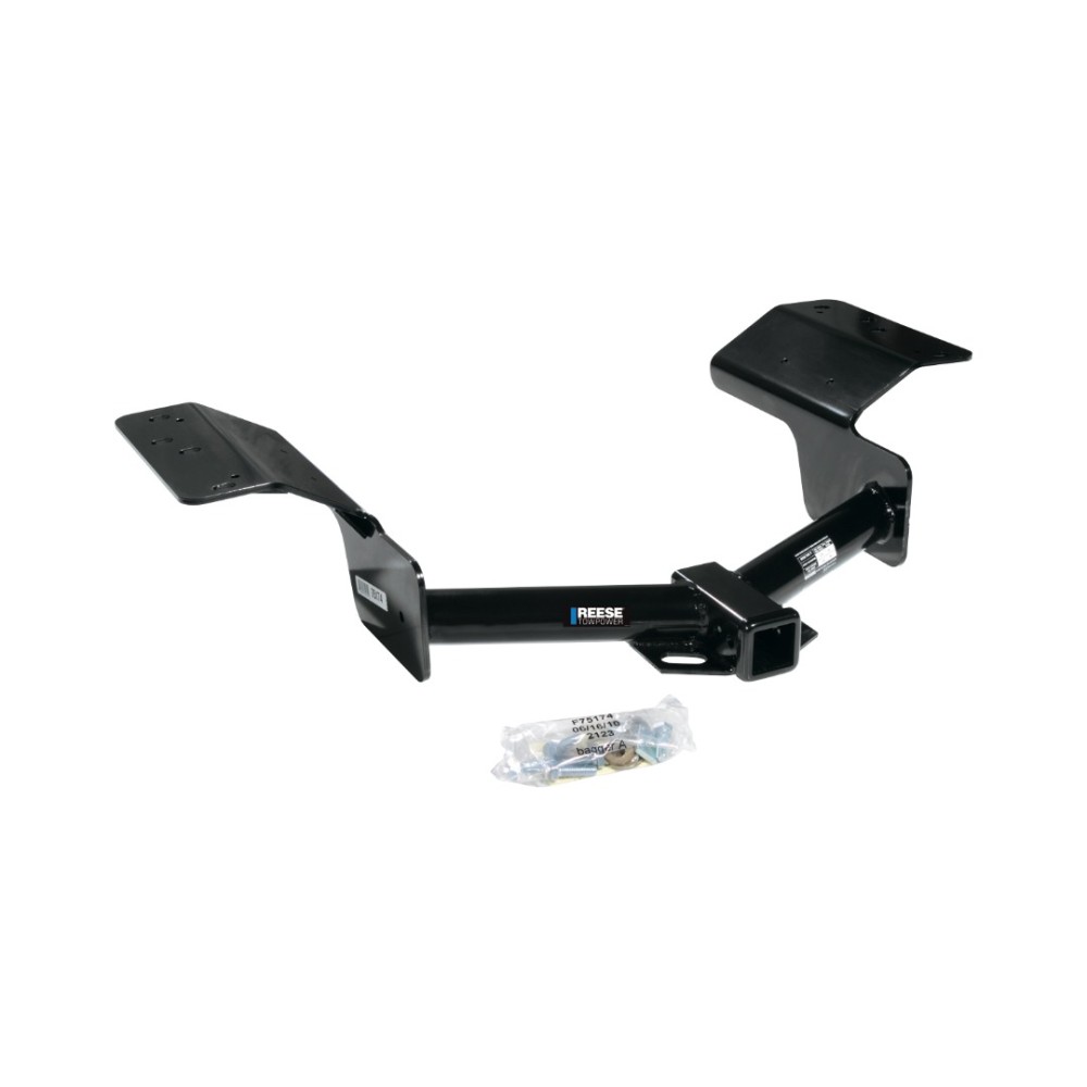 Reese Trailer Tow Hitch For 04-09 Cadillac SRX w/o Sport Package Fascia Deluxe Package Wiring 2" Ball Mount and Lock