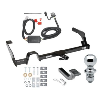 Trailer Tow Hitch For 00-04 Subaru Outback Wagon Except Sport Complete Package w/ Wiring Draw Bar and 1-7/8" Ball