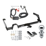 Reese Trailer Tow Hitch For 00-04 Subaru Outback Wagon Except Sport Complete Package w/ Wiring Draw Bar and 1-7/8" Ball