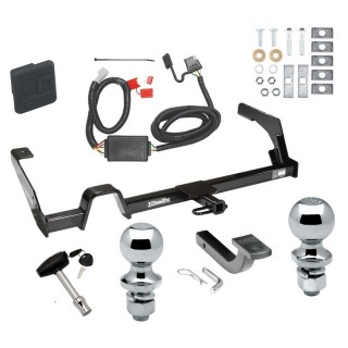 Reese Trailer Tow Hitch For 00-04 Subaru Outback Wagon Except Sport Deluxe Package Wiring 2" and 1-7/8" Ball and Lock