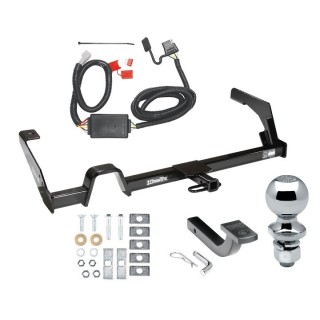 Trailer Tow Hitch For 00-04 Subaru Outback Wagon Except Sport Complete Package w/ Wiring Draw Bar Kit and 2" Ball