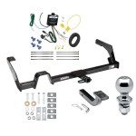 Reese Trailer Tow Hitch For 00-04 Subaru Outback Legacy Complete Package w/ Wiring Draw Bar Kit and 2" Ball