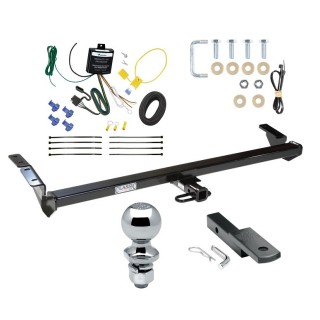 Trailer Tow Hitch For 00-04 Toyota Avalon Complete Package w/ Wiring Draw Bar Kit and 2" Ball