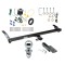 Trailer Tow Hitch For 00-04 Toyota Avalon Complete Package w/ Wiring Draw Bar Kit and 2" Ball