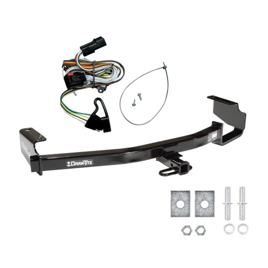 Trailer Tow Hitch For 01-03 Chrysler Town & Country Voyager Dodge Grand Caravan w/ Wiring Harness Kit