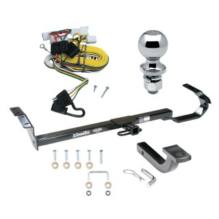 Trailer Tow Hitch For 97-01 Toyota Camry 4 Dr. Sedan Complete Package w/ Wiring Draw Bar Kit and 2" Ball