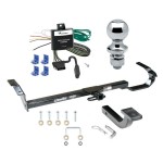 Trailer Tow Hitch For 95-99 Toyota Avalon 99-03 Solara Complete Package w/ Wiring Draw Bar and 1-7/8" Ball