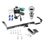 Trailer Tow Hitch For 95-99 Toyota Avalon 99-03 Solara Complete Package w/ Wiring Draw Bar Kit and 2" Ball