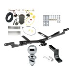 Reese Trailer Tow Hitch For 07-11 Toyota Camry Sedan Complete Package w/ Wiring Draw Bar Kit and 2" Ball