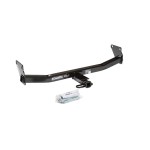 Trailer Tow Hitch For 11-17 Jeep Compass Old Body Style Ultimate Package w/ Wiring Draw Bar Kit Interchange 2" 1-7/8" Ball Lock and Cover