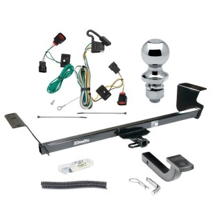 Trailer Tow Hitch For 09-12 Volkswagen Routan Complete Package w/ Wiring Draw Bar and 1-7/8" Ball