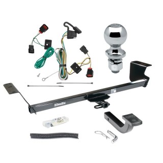 Trailer Tow Hitch For 09-12 Volkswagen Routan Complete Package w/ Wiring Draw Bar Kit and 2" Ball