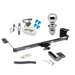 Trailer Tow Hitch For 13-14 Volkswagen Routan Canada Only Complete Package w/ Wiring Draw Bar and 1-7/8" Ball