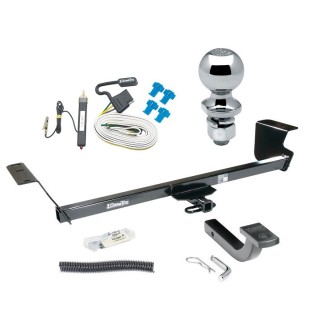 Trailer Tow Hitch For 13-14 Volkswagen Routan Canada Only Complete Package w/ Wiring Draw Bar Kit and 2" Ball