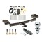 Trailer Tow Hitch For 10-15 Hyundai Tucson Complete Package w/ Wiring Draw Bar Kit and 2" Ball