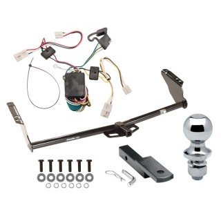 Trailer Tow Hitch For 04-10 Toyota Sienna Complete Package w/ Wiring Draw Bar and 1-7/8" Ball