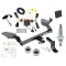 Trailer Tow Hitch For 13-16 Ford Escape Ultimate Package w/ Wiring Draw Bar Kit Interchange 2" 1-7/8" Ball Lock and Cover