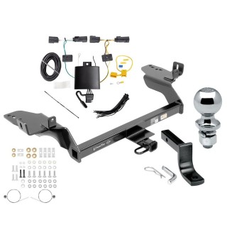 Trailer Tow Hitch For 2019 Ford Escape Complete Package w/ Wiring Draw Bar Kit and 2" Ball