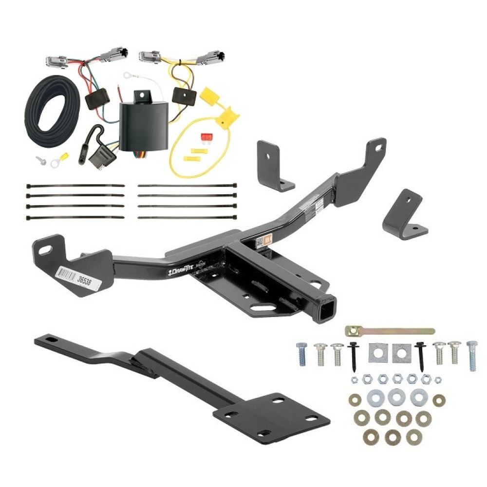 Trailer Tow Hitch For 14-19 Chevrolet Malibu LTZ Except Canada Models w/ Plug & Play Wiring Kit