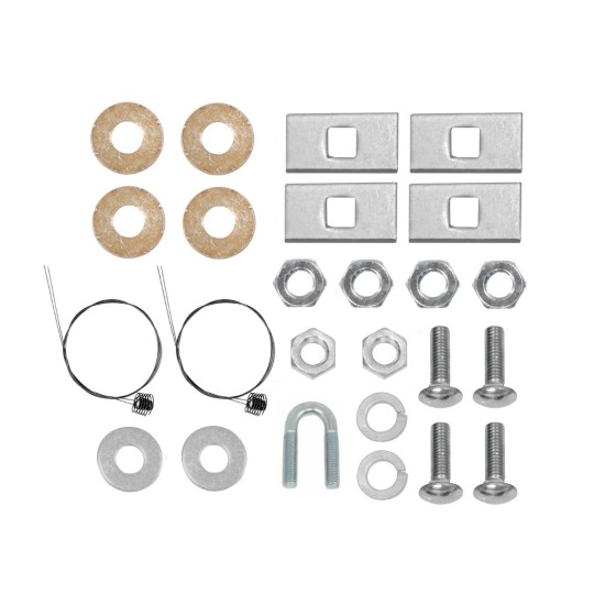 Trailer Tow Hitch Hardware Fastener Kit For 17-24 Honda CR-V Except Hybrid 1-1/4" Towing Receiver Class 2