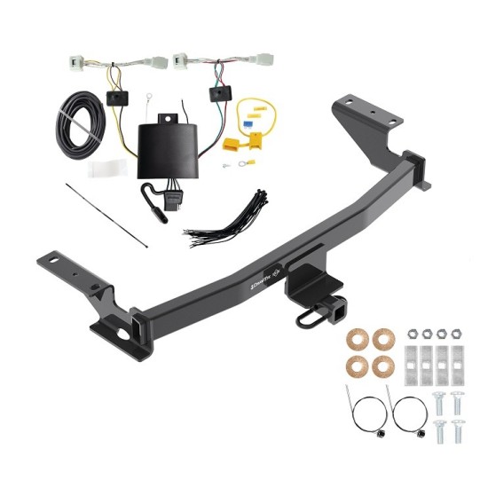 Trailer Tow Hitch For 22-24 Mazda CX-5 w/ Wiring Harness Kit Class 2 1-1/4" Receiver Draw-Tite