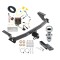 Trailer Tow Hitch For 13-16 Mazda CX-5 Class 2 Complete Package w/ Wiring Draw Bar and 1-7/8" Ball