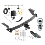 Trailer Tow Hitch For 22-24 Mazda CX-5 Complete Package w/ Wiring Draw Bar and 2" Ball