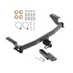 Trailer Tow Hitch For 13-24 Mazda CX-5 All Styles 1-1/4" Receiver w/ Draw Bar Kit