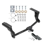 Trailer Tow Hitch For 16-24 Subaru Crosstrek 18-24 Impreza 5 Dr. Wagon Except WRX STi & w/Quad Exhaust Outlets w/ Draw Bar Kit Class 2 1-1/4" Receiver Draw-Tite