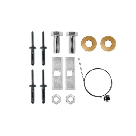 Trailer Tow Hitch Hardware Fastener Kit For 20-24 Ford Explorer Lincoln Aviator Class 2 1-1/4" Towing Receiver