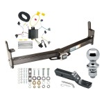 Reese Trailer Tow Hitch For 95-01 Ford Explorer 97-01 Mercury Mountaineer Package w/ Wiring and 1-7/8" Ball